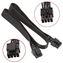 2X CPU 8 Pin auf 4 + 4 Pin ATX Power Netzteil Kabel 8Pin auf 8Pin für für COOLER MASTER Usw. Modulares Power Netzteil