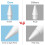 12 Pack Replacement Tip for  Pencil Nibs for  Pencil 1St & 2Nd Generation (White) 5