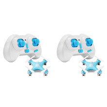 2X RC Quadcopter Cx10 Afstandsbediening Drone 2.4G 4CH met LED Elektronische Helikopter Elektrisch Vliegtuig Speelgoed voor Kinderen-C