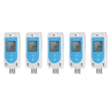 5X TempU 03 USB Temperatuur Vochtigheid Datalogger Herbruikbare RH TEMP Datalogger Recorder Humiture Opname Meter