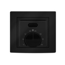 MK05 Raumthermostat Fußbodenheizung Raumthermostat 220V 16A Temperaturregler für Fußbodenheizung Schwarz