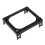 5X Black Plastic CPU Fan Mounting Bracket Base for Socket 478 2