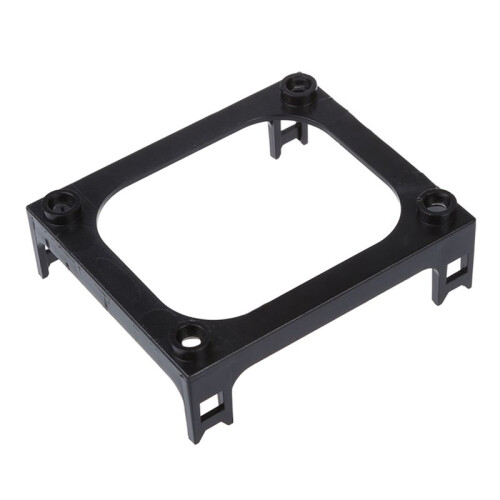 5X Black Plastic CPU Fan Mounting Bracket Base for Socket 478 1