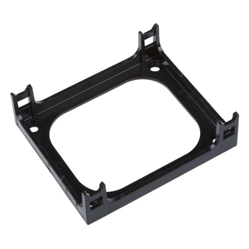5X Black Plastic CPU Fan Mounting Bracket Base for Socket 478 2