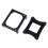 5X Black Plastic CPU Fan Mounting Bracket Base for Socket 478 4