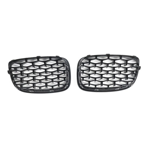 Pour  Série 5  F07 Hatchback 2010-2017 Calandre Avant de Style Météore 2