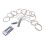 White light 300 LED curtain fairy lights USB string wall hanging party with remote control White 1