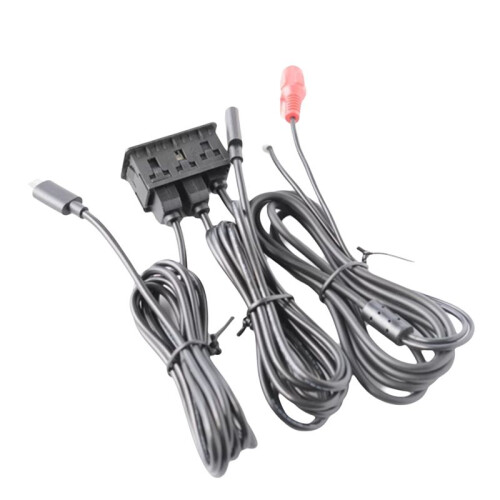 Car Android Navigation Machine AUX Panel TYPE-C+RCA Input Double USB+AUX Interface Panel Extension Cable Adapter Panel 2
