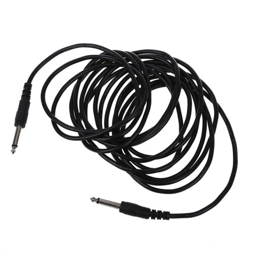 2pcs 5M Cable Cord Jack for Guitar Electric Guitar 2