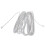 5pcs 9M 30Ft RJ11 6P2C Modular Telephone Phone Cables Wire White 3
