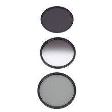 ND8 3-in-1 CPL GND Filter Set 77mm / 3.0in Silber
