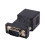 6X VGA Extensor Macho A Lan Cat5 Cat6 Rj45 Adaptador de Cable de Red 7