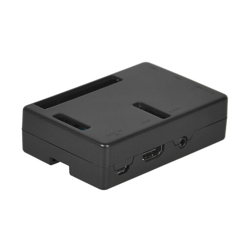 4X for Raspberry Pi 3 Model B Case, Protective Case Raspberry Pi 3 Model B NOT Included (Black) 2