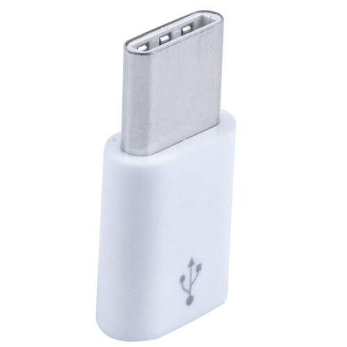 4X Universal USB Type C 3.1 Male to Micro-USB 2.0 5 Pin Female Data Adapter 1