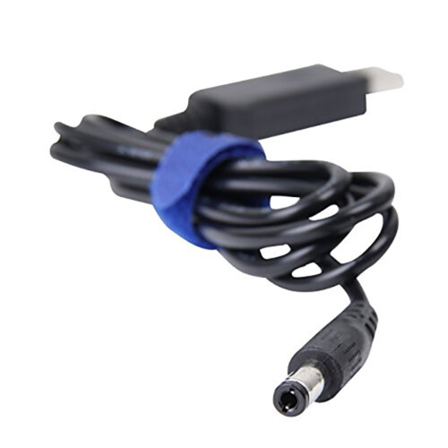 2X Cable de Conversion USB A  Cable de Aumento de Voltaje 5V A 12V 5.5X2.1mm  Macho 1M Nuevo 2