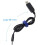 2X Cable de Conversion USB A  Cable de Aumento de Voltaje 5V A 12V 5.5X2.1mm  Macho 1M Nuevo 4