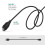 2X Replacement USB Data Sync Charging Cable Wire for  Fenix 5/5S/5X/Forerunner 935/Quatix 5, BLACK 3