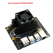 4X für Jetson Kühlung LüFter 5 V, 4PIN Rückwärtssicherung, PWM Geschwindigkeit Einstellung, Starke Kühlung Luft