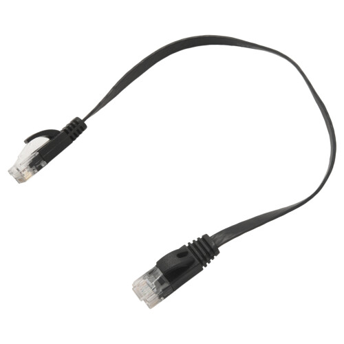 36 Pcs 1 Ft Flat Internet Network Cable Solid Cat6 High Speed Patch Lan Wire with Snagless Rj45 Connectors 2