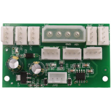 2X DC12V 8 Miner Fan Speed PWM Controller 8-Channel Hub High-Power Violent Fan Controller Speed Governor 4P Power Supply