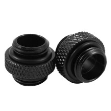 8Pcs G1 / 4 Filetage Externe Mâle à L'Adaptateur de Raccord de L'Adaptateur de Connecteur de Radiateur de Refroidissement à L'Eau Rotatif de