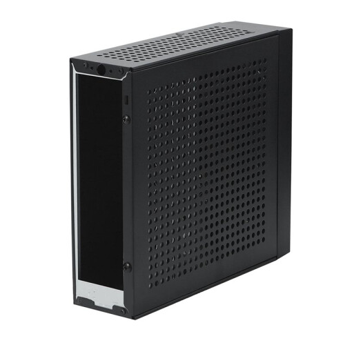 2X M09 HTPC Host  ITX Computer Chassis  Power Supply Industrial Control Chassis Home Desktop Computer Case 1