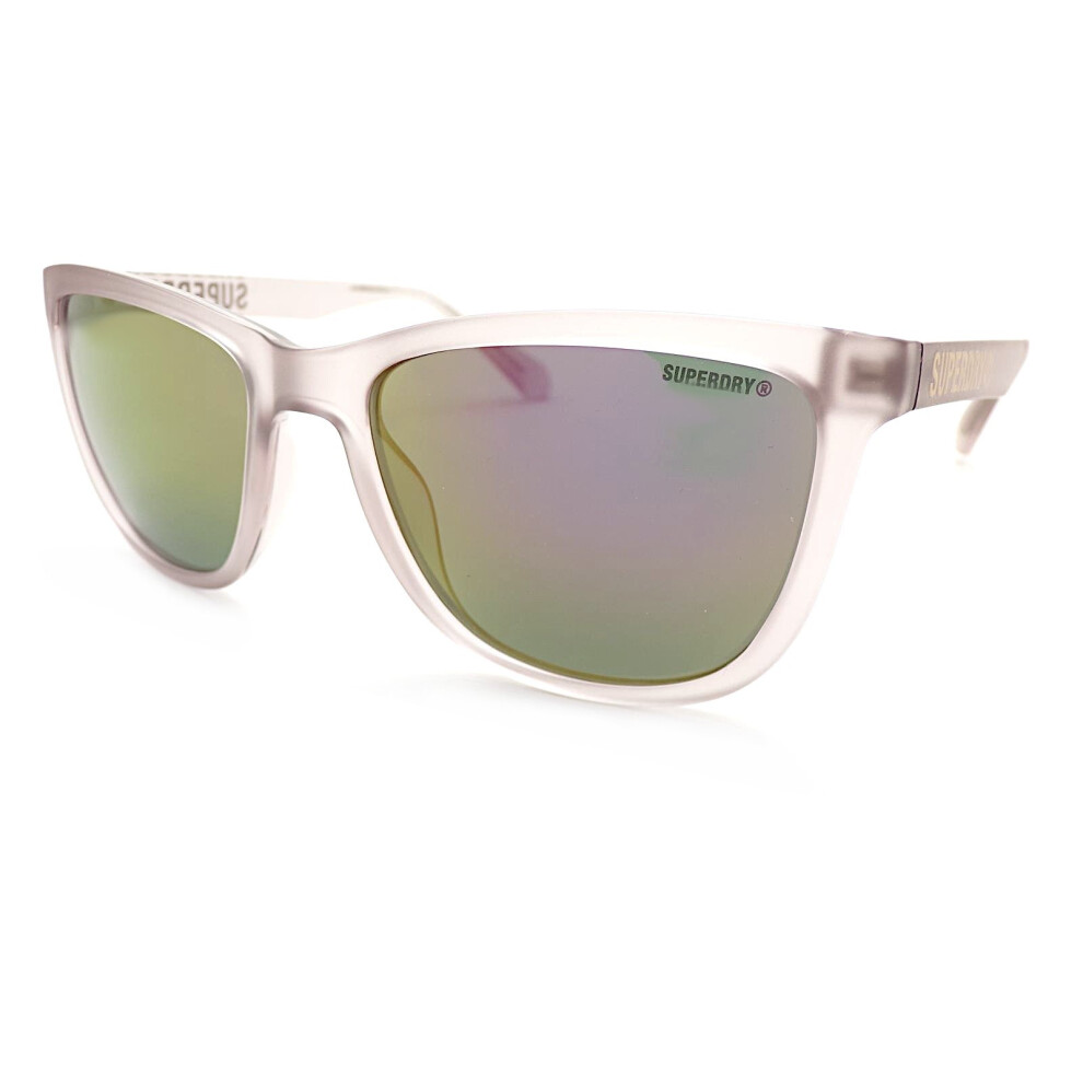 Superdry Sds 5034 Sunglasses 151 W/ Multi-Layered Mirror Lenses Grey