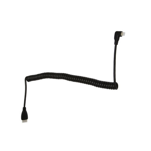 4X Left-Angled Micro- to  Male Cable Stretched Length for Cameras 2