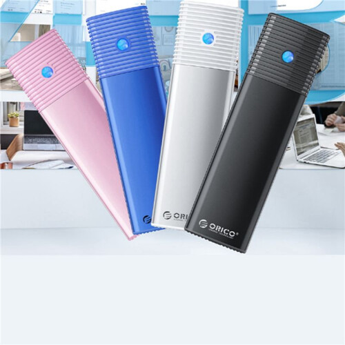 ORICO USB3.2 Mobile Mechanical Hard Disk Box Portable HDD Box TYPE-C M.2 SSD Box Externo Hard Disk Box for Laptop PC C 1