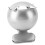 Windproof Iron Ash Tray with Lid – Polished Silver, 12.4oz, 10cm Diameter 12