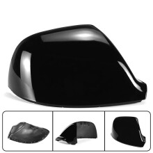 2PCS Gloss Black Rearview Mirror Cover Cap 7E1857527F,7E1857528F for Transporter T5 T5.1 T6 2016-2019