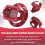 Car Start Stop Button Decor Car Engine Push Start  Button Cover Protector Start Stop Button for Car 3