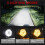 Luzes de Trabalho LED Redondas de 4 Polegadas para Carro, Holofotes DRL para Caminhão, ATV, UTV, SUV, Motocicleta, Carrinho, Trailer, 10