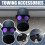Cover Cap for Trailer Coupling Dust Headgear Design Tow Hitch Cover Hitch Trailer Secure Hook Dust Plug Protector 5