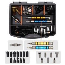 34pcs Car Dent Repair Tool Lifter Tool Impact Pen Hammer Kit Unpainted Sheet Metal Dent Repair Tool