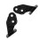 1 Pair Front Bumper Bracket Bumper Fixing Support Bracket 51118195296 51118195295 for  3 Series E46 2