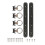 Track Fixed Circular Slide Rail Lock RV Trailer Modification L-Shaped Track Trailer Tie Track 3
