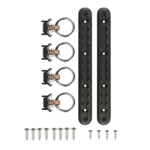 Track Fixed Circular Slide Rail Lock RV Trailer Modification L-Shaped Track Trailer Tie Track 1