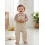 (6-9 Months, Khaki) Σετ ρούχων για τεμάχια φθινοπωρινά. 4