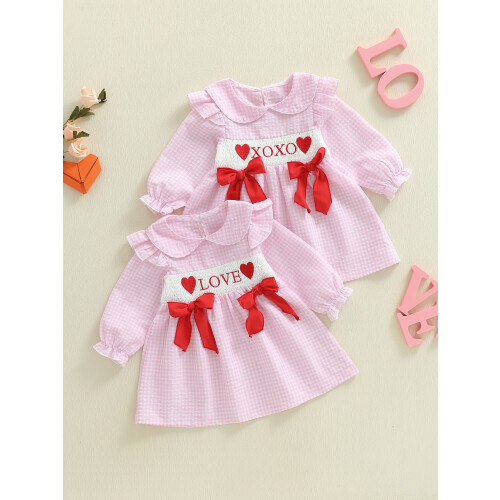 (18-24 Months, Pink) Φόρεμα κορίτσι για γραμμή Α 2