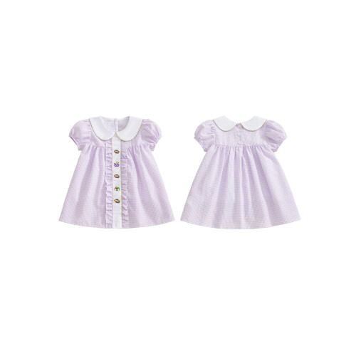 (18-24 Months, Purple) Παιδικό φόρεμα για καλοκαιρινά ρούχα. 1