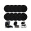 20Pcs Charcoal Filter for Compost Bucket 6.7 Inch Kitchen Activated Carbon Compost Bin Filter Replace for Countertop Bin 2