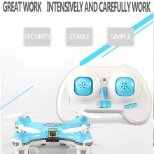 2X RC Quadcopter Cx10  Remote Control Drone 2.4G 4CH with LED Electronic Helicopter Electric Airplane Toys C
