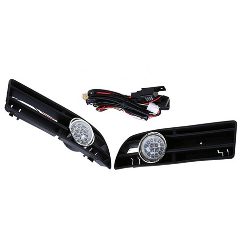 Car LED Foglamp Front Grille for  Bora  MK4 1999-2007 2 Pair 2