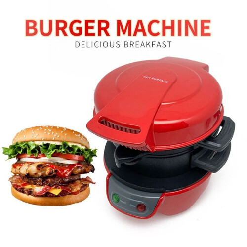 Household Breakfast Machine Hamburg Maker with Egg Cooker Ring Machine Bread Sandwich Machine Waffle Machine EU Plug 1