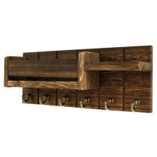 Postorganisatör för Väggmontering Postorganisatör för Väggmontering Nyckelhållare med Hylla Inkluderar Brevhållare och Krokar