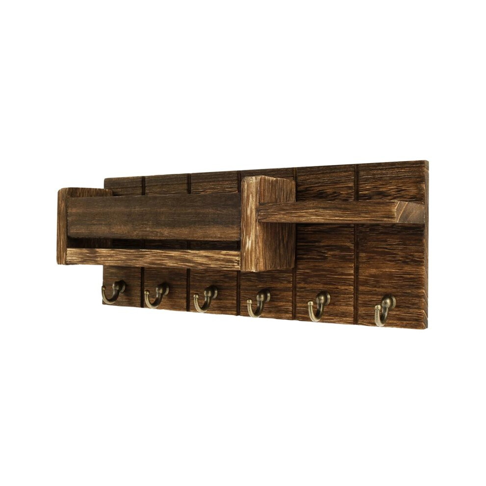 Mail Organizer For Wall Mount Mail Organizer For Wall Mount Key Holder With Shelf Includes Letter Holder And Hooks 6031035703684