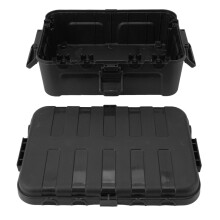 Boîte de raccordement pour câbles IP54, dimensions 34,5x24x12, noire