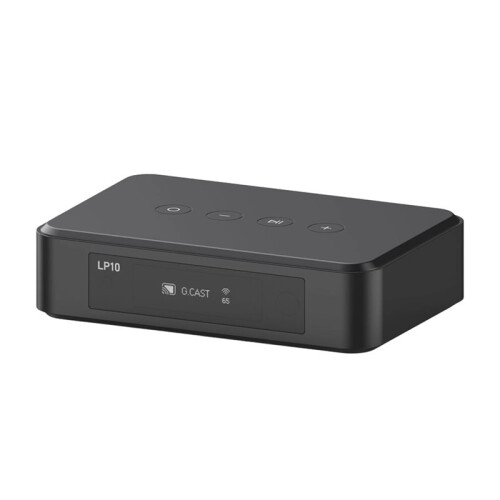 LP10 Wireless Music Streamer with  Cast Stream From Favorite APP Display Panel Digital & Analog Output EU Plug