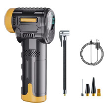 Portable Electric Car Tire Inflator Handheld Wireless Air Pump for Car Tires with Auto Stop LED Light